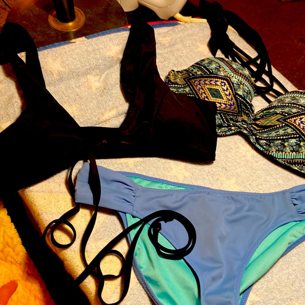 3 piece mix and match swim wear